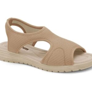Sandália Papete Caqui Comfortflex