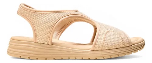 Sandália Papete Caqui Comfortflex - Image 2